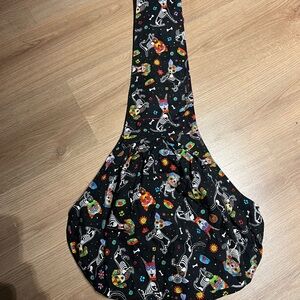 Colorful Skeleton Print dog carrier Sling Bag